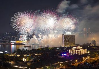 2025年广州白鹅潭春节烟花汇演 2025年广州白鹅潭春节烟花汇演